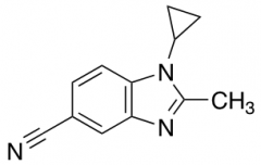 1-Cyclopropyl-2-methyl-1,3-benzodiazole-5-carbonitrile