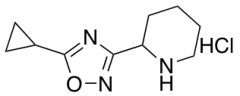 2-(5-Cyclopropyl-1,2,4-Oxadiazol-3-Yl)Piperidine Hydrochloride