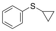 Cyclopropyl phenyl sulphide