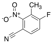 4-Cyano-1-Fluoro-2-methyl-3-nitrobenzene