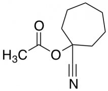 1-Cyanocycloheptyl acetate