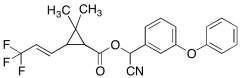 (E)-Cyano(3-phenoxyphenyl)methyl 2,2-dimethyl-3-(3,3,3-trifluoroprop-1-en-1-yl)cyclopropan