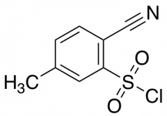 2-Cyano-5-methylbenzenesulphonyl chloride