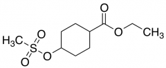 Cyclohexanecarboxylic Acid, 4-[(methylsulfonyl)oxy]-, ethyl ester, trans-