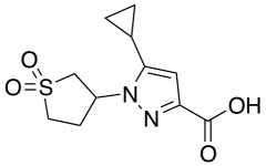 5-Cyclopropyl-1-(1,1-Dioxo-1$L^{6}-Thiolan-3-Yl)-1h-Pyrazole-3-Carboxylic Acid