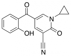 1-Cyclopropyl-5-(2-Hydroxybenzoyl)-2-Oxo-1,2-Dihydropyridine-3-Carbonitrile