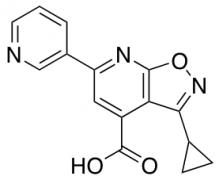 3-Cyclopropyl-6-(Pyridin-3-Yl)-[1,2]Oxazolo[5,4-B]Pyridine-4-Carboxylic Acid