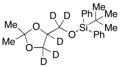 4-[[[(1,1-Dimethylethyl)diphenylsilyl]oxy]methyl]-2,2-dimethyl-1,3-dioxolane-d5