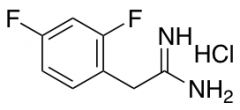 2-(2,4-difluorophenyl)ethanimidamide hydrochloride