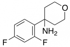 4-(2,4-difluorophenyl)oxan-4-amine