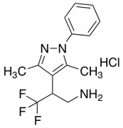 2-(3,5-Dimethyl-1-phenyl-1H-pyrazol-4-yl)-3,3,3-trifluoropropan-1-amine Hydrochloride