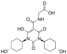 N1,N3-Bis(descyclohexyl) N1,N3-Bis(trans-4-Hydroxy-Cyclohexyl) Daprodustat