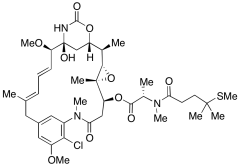 N2'-Deacetyl-N2'-(4-methyl-4-methylthio-1-oxopentyl)maytansine