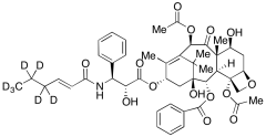 N-Debenzoyl-N-[(3E)-hex-3-enoyl] Paclitaxel-d7