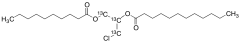 1-Decanoyl-2-lauroyl-3-chloropropanediol-13C3
