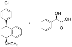 3-Dechloro Sertraline R-Mandelic Acid