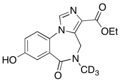 Defluoro 8-Hydroxy Flumazenil-D3 (Impurity)