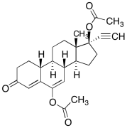 6-Dehydro-6-acetoxy Norethindrone Acetate