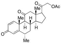17-Dehydroxy-6&alpha;-methyl-11-oxo Prednisolone 21-Acetate