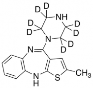N-Demethyl Olanzapine-d8