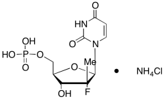 (2'R)-2'-Deoxy-2'-fluoro-2'-methyl-5'-uridylic Acid Ammonium Chloride Salt