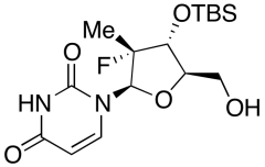 (2'R)-2'-Deoxy-3'-O-[(1,1-dimethylethyl)dimethylsilyl]-2'-fluoro-2'-methyl-uridine