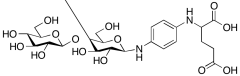 1-Deoxy-4-O-&beta;-D-glucopyranosyl-1-[4-[(2s)-2-(pentane-1,5-dioic acid)amino]phenyli