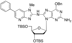 2'-Deoxy-3',5'-bis-O-[(1,1-dimethylethyl)dimethylsilyl]-8-[(1-methyl-6-phenyl-1H-imidazo[4