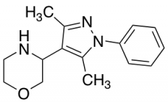 3-(3,5-dimethyl-1-phenyl-1H-pyrazol-4-yl)morpholine