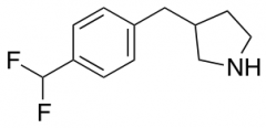 3-{[4-(difluoromethyl)phenyl]methyl}pyrrolidine