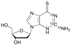 2'-Deoxy-6-thio Guanosine-13C, 15N2