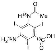 N-Desacetyl Amido Amidotrizoic Acid-13C,15N2