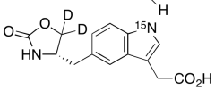 3-Des[2-(Dimethylamino)ethyl] Zolmitriptan 3-Acetic Acid-15N,d2
