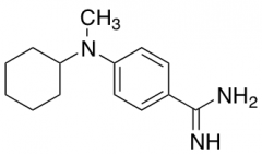 4-[Cyclohexyl(methyl)amino]benzene-1-carboximidamide
