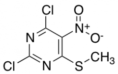 2,4-Dichloro-6-(methylthio)-5-nitropyrimidine