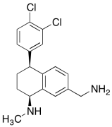 (5S,8S)-5-(3,4-Dichlorophenyl)-5,6,7,8-tetrahydro-8-(methylamino)-2-naphthalenemethanamine