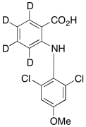 2-((2,6-Dichloro-4-methoxyphenyl)amino)benzoic Acid-d4