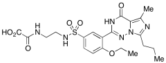 S-Desethylpiperidino S-[2-Carboxyl-2-oxo-ethyl-(2-aminoethyl)amino] Vardenafil