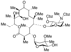 N-Demethyl-6-O-methyl-N-[(phenylmethoxy)carbonyl]-, 2'-(phenylmethyl carbonate) Erythromyc