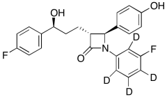 N-Des(4-Fluorophenyl)-N-(3-Fluorophenyl)-Ezetimibe-d4