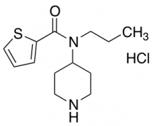 N-(piperidin-4-yl)-N-propylthiophene-2-carboxamide hydrochloride
