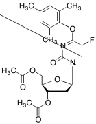 3&rsquo;,5&rsquo;-Di-O-acetyl-5-fluoro-O4-(2,4,6-trimethylphenyl)-2&rsquo;-deo