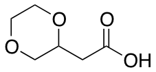 2-(1,4-dioxan-2-yl)acetic acid