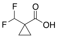 1-(difluoromethyl)cyclopropane-1-carboxylic acid