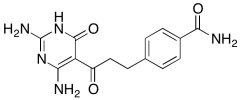 4-(3-(2,4-Diamino-6-oxo-1,6-dihydropyrimidin-5-yl)-3-oxopropyl)benzamide