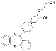 4-(Dibenzo[b,f][1,4]thiazepin-11-yl)-1-(2-(2-hydroxyethoxy)ethyl)-1-(2-hydroxyethyl)pipera