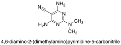 4,6-Diamino-2-(dimethylamino)pyrimidine-5-carbonitrile