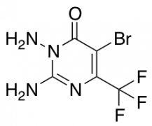 2,3-Diamino-5-bromo-6-(trifluoromethyl)-4(3H)-pyrimidinone