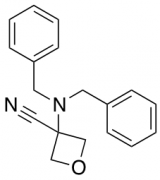3-(Dibenzylamino)oxetane-3-carbonitrile