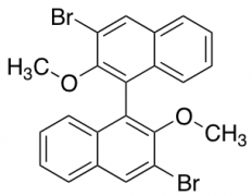 (R)-3,3'-Dibtomo-2,2&rsquo;-dimethoxy-1,1&rsquo;-binaphthyl